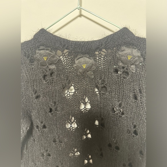 Black Formal Cardigan - Picture 2 of 4